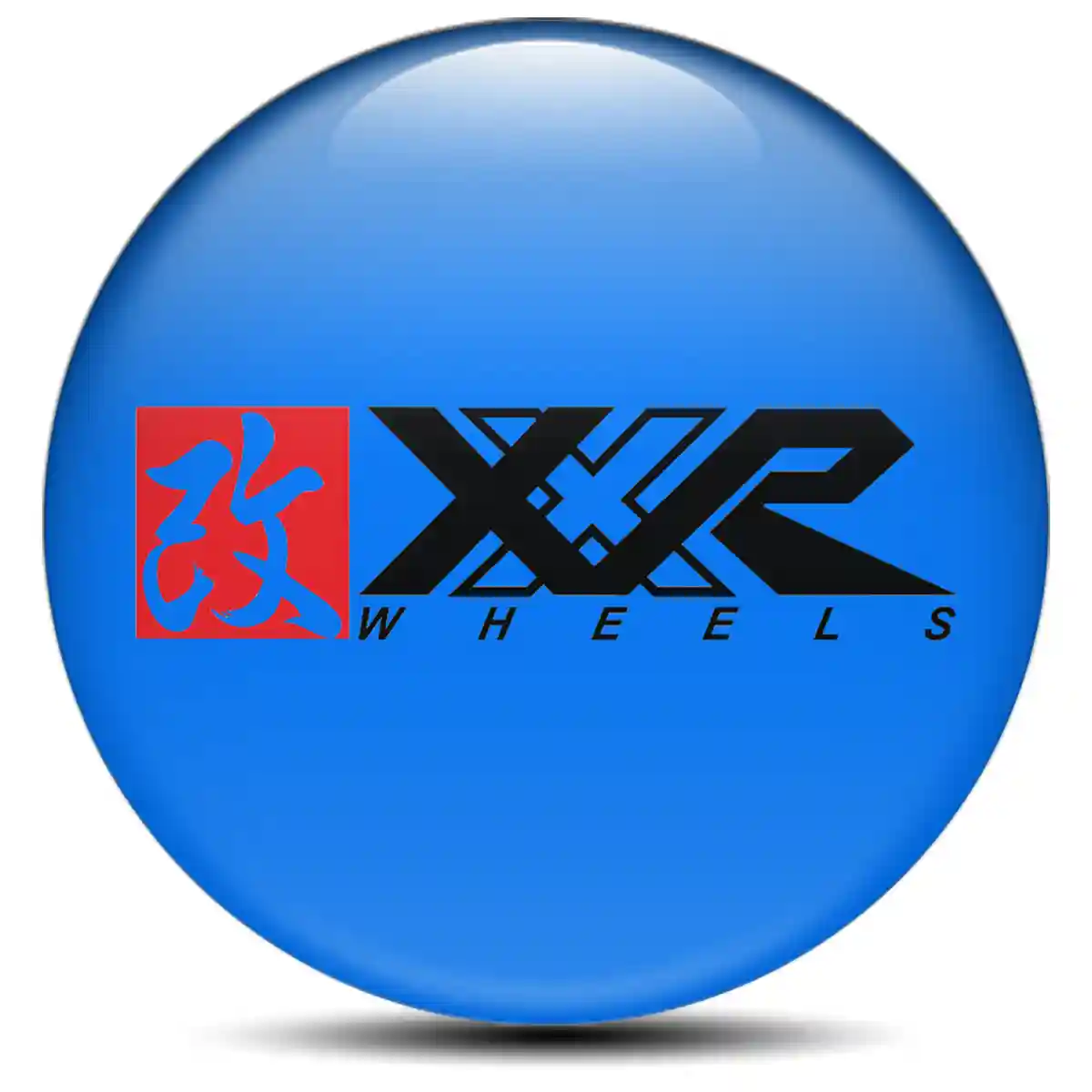 XXR Domed Sticker Refined Design