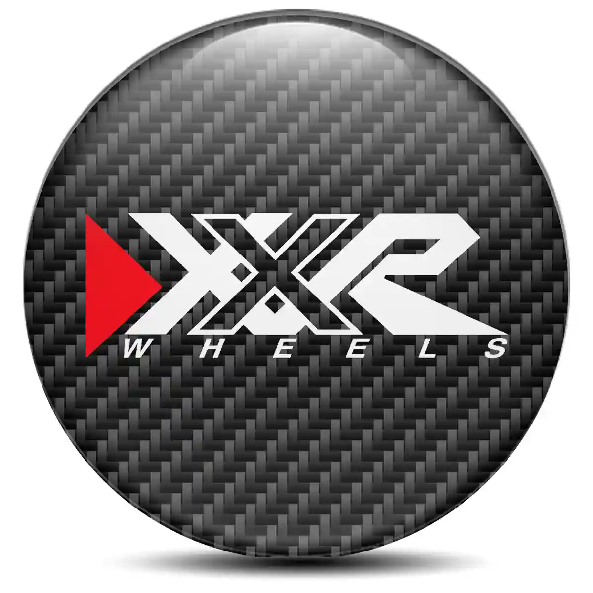XXR Domed Sticker Sleek Style
