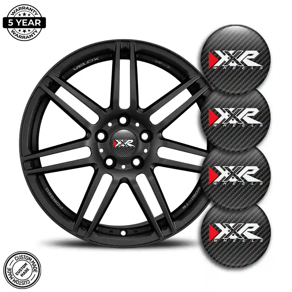XXR Domed Sticker Sleek Style