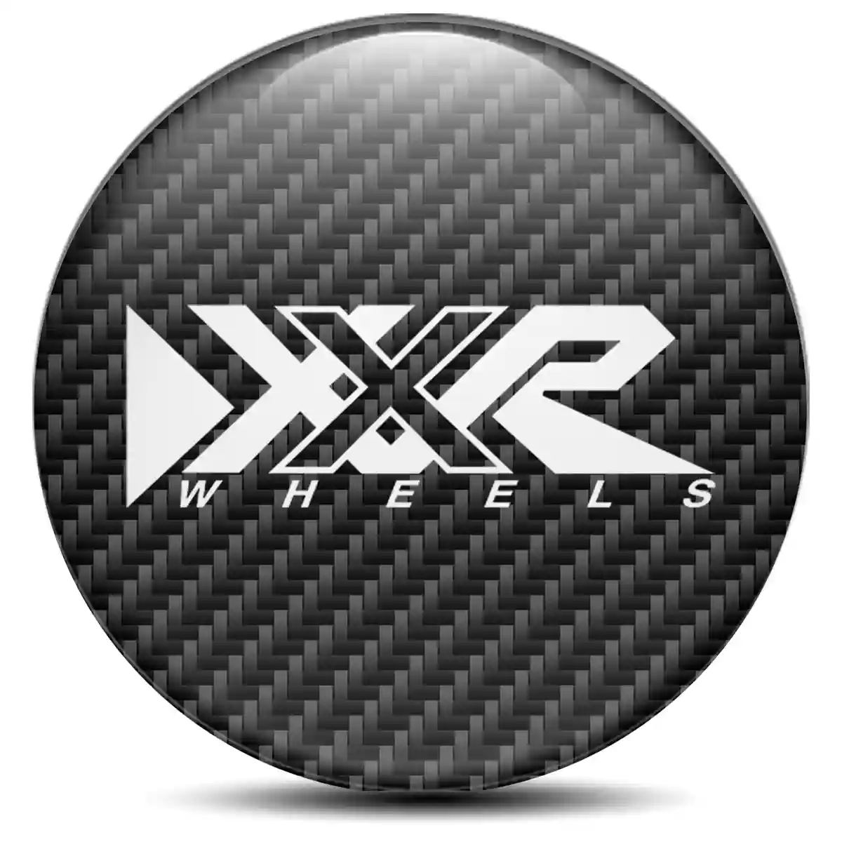 XXR Logo Silicone Badge Self-Adhesive Sleek Style