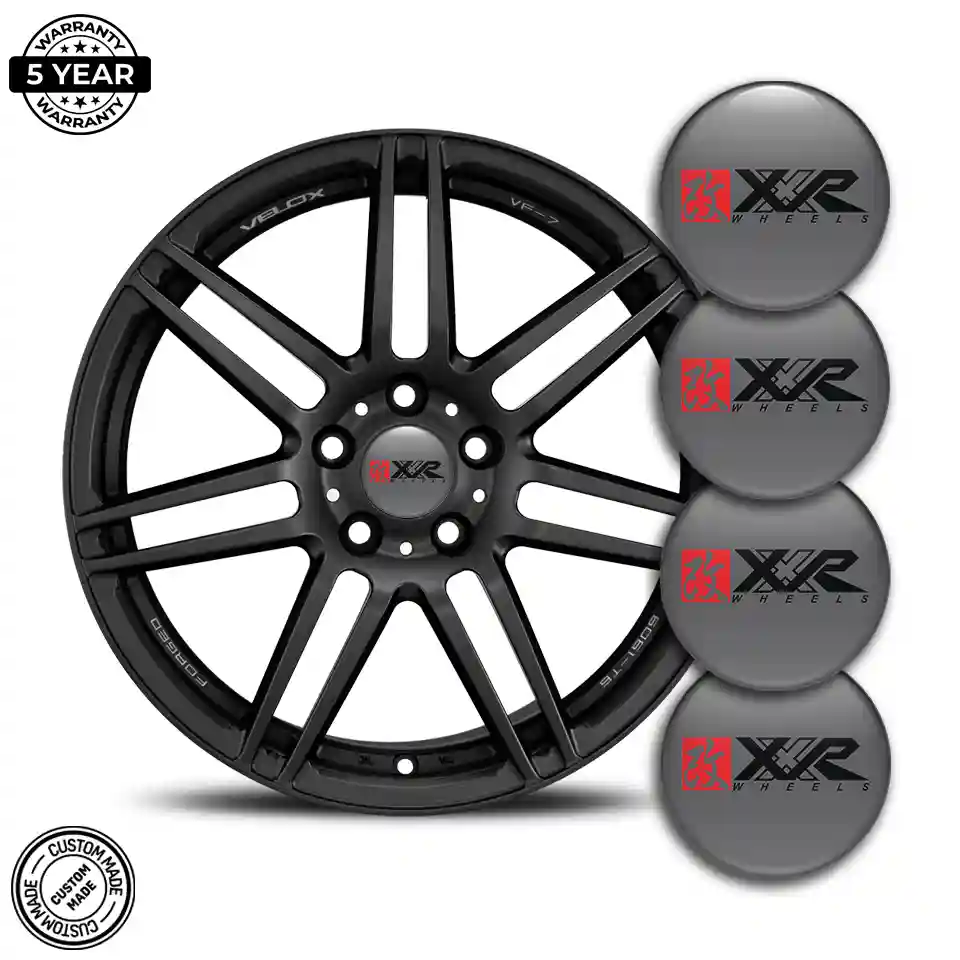 XXR Logo Silicone Badge Sleek Style
