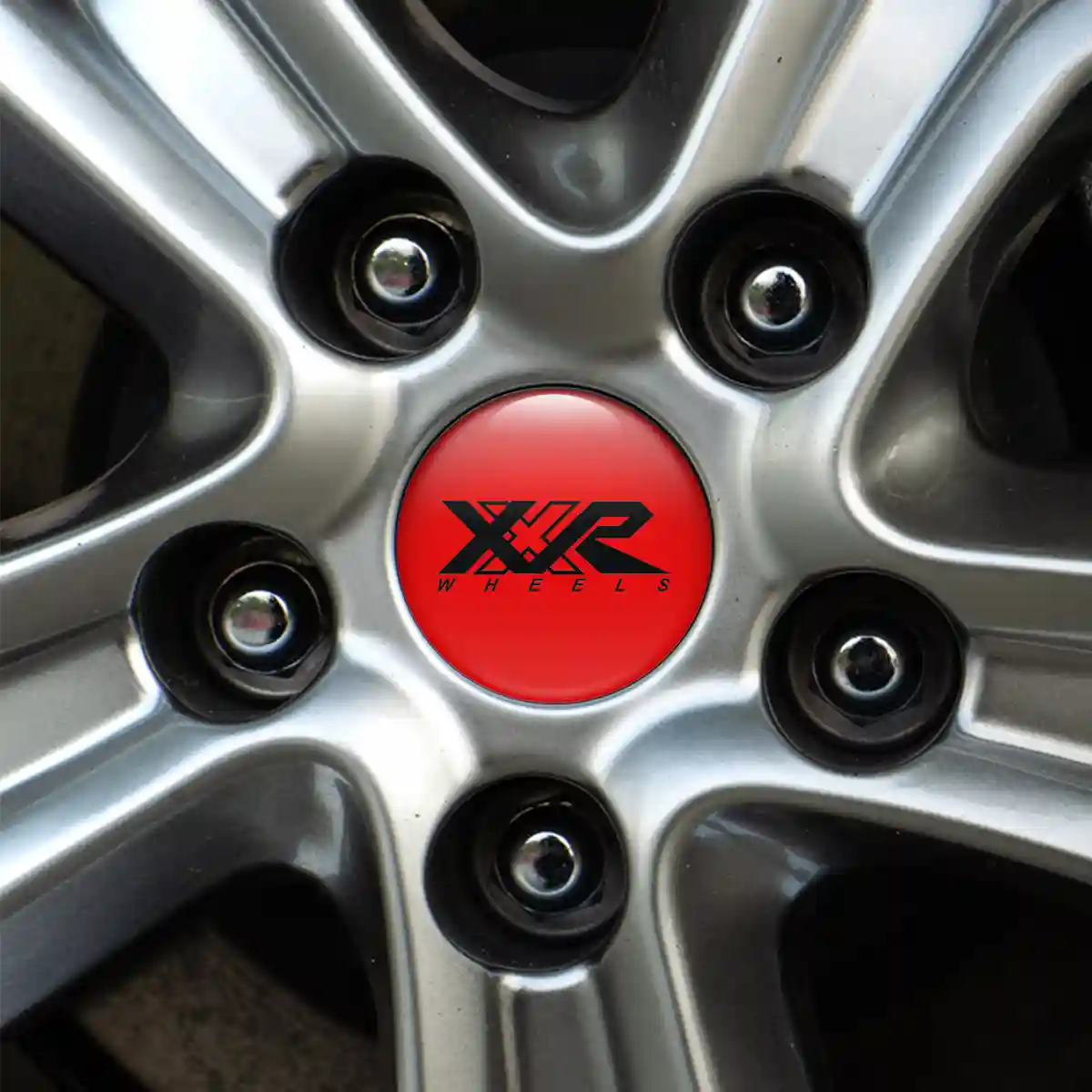 XXR Logo Silicone Emblem Self-Adhesive Sleek Style