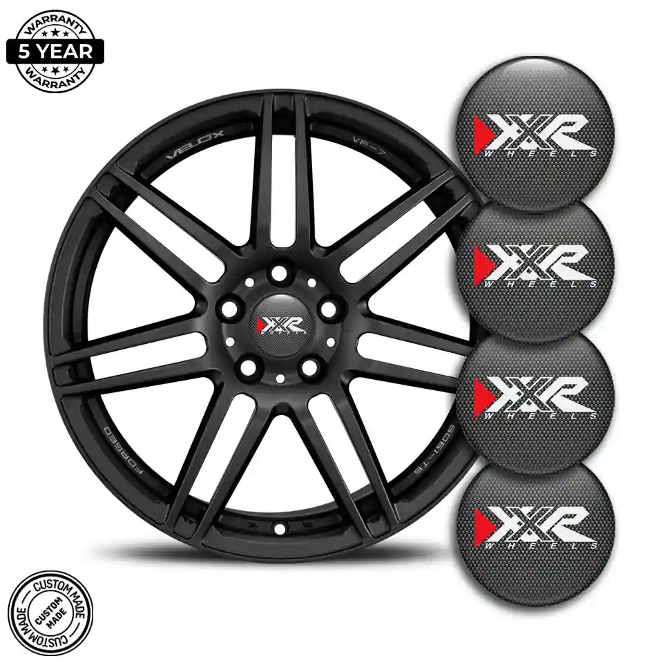 XXR Logo Silicone Emblem Sleek Style
