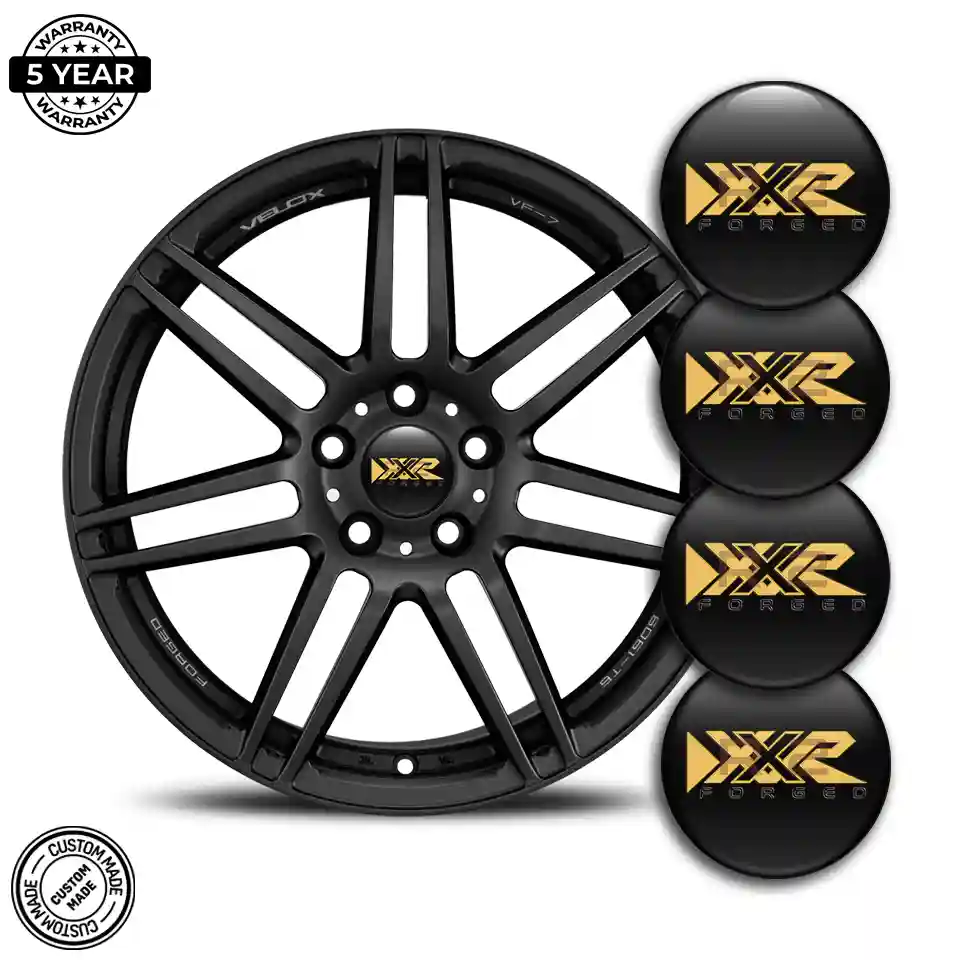 XXR Logo Silicone Sticker Refined Design