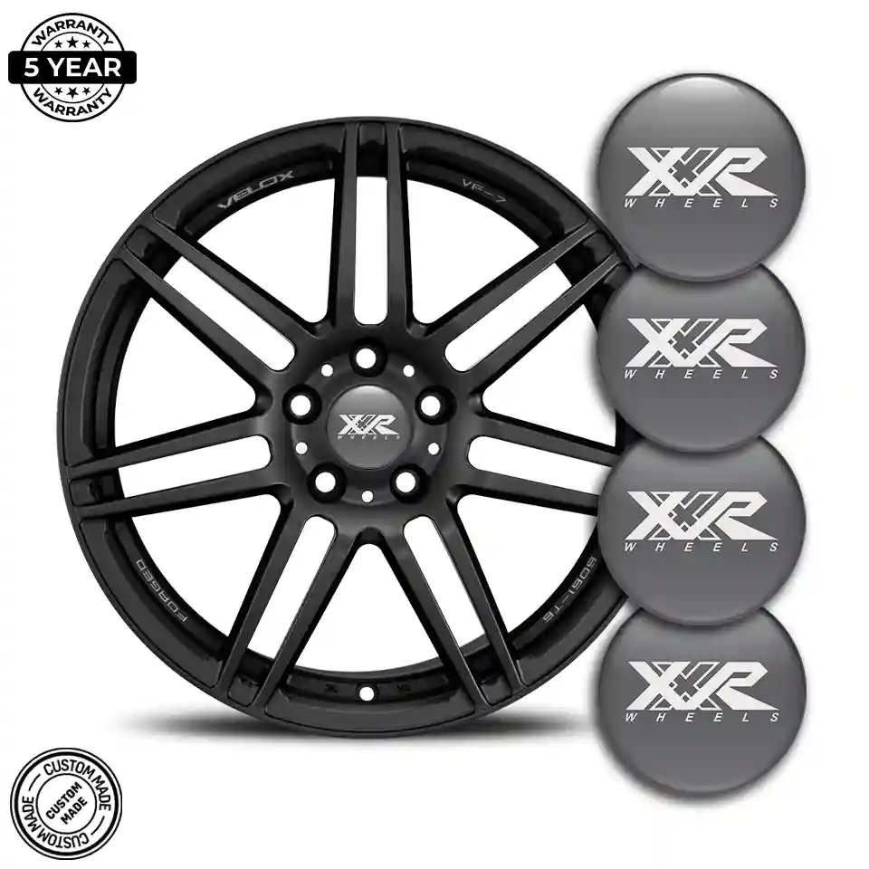 XXR Silicone Emblem Self-Adhesive Sleek Style
