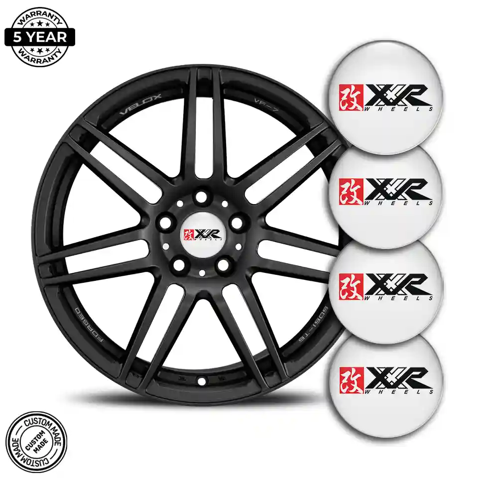 XXR Silicone Sticker Self-Adhesive Refined Design
