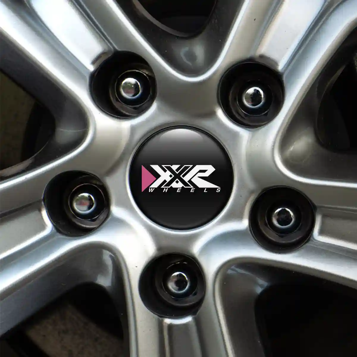 XXR Wheel Emblem Self-Adhesive Sleek Style