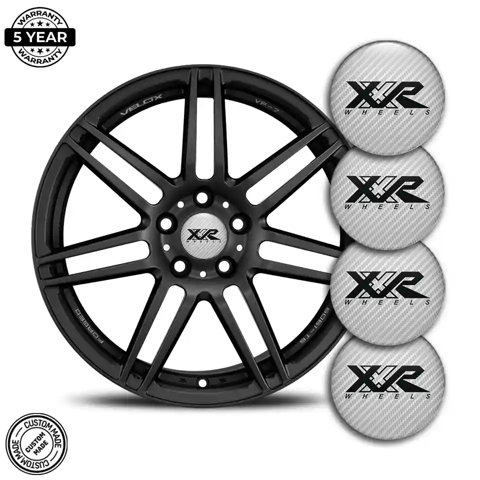 XXR Wheel Emblems Refined Design