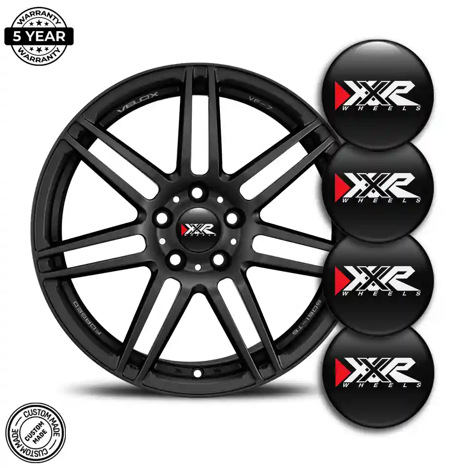 XXR Wheel Emblems Sleek Style