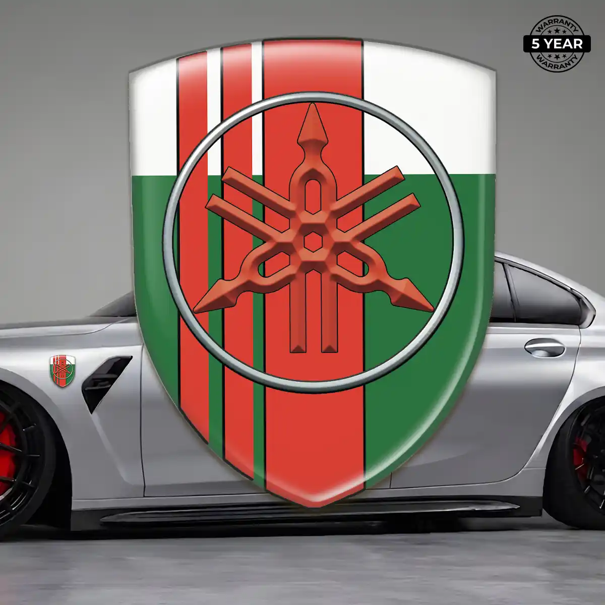 Yamaha 3D Badge Sticker Branded Line