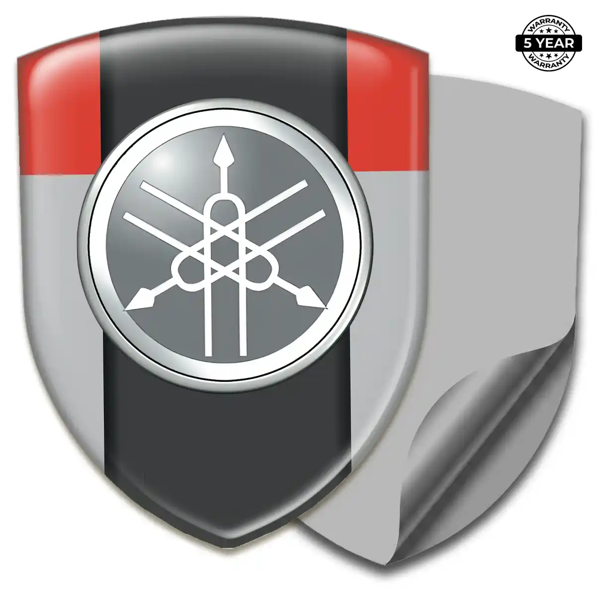 Yamaha 3D Badge Sticker Cabin Style