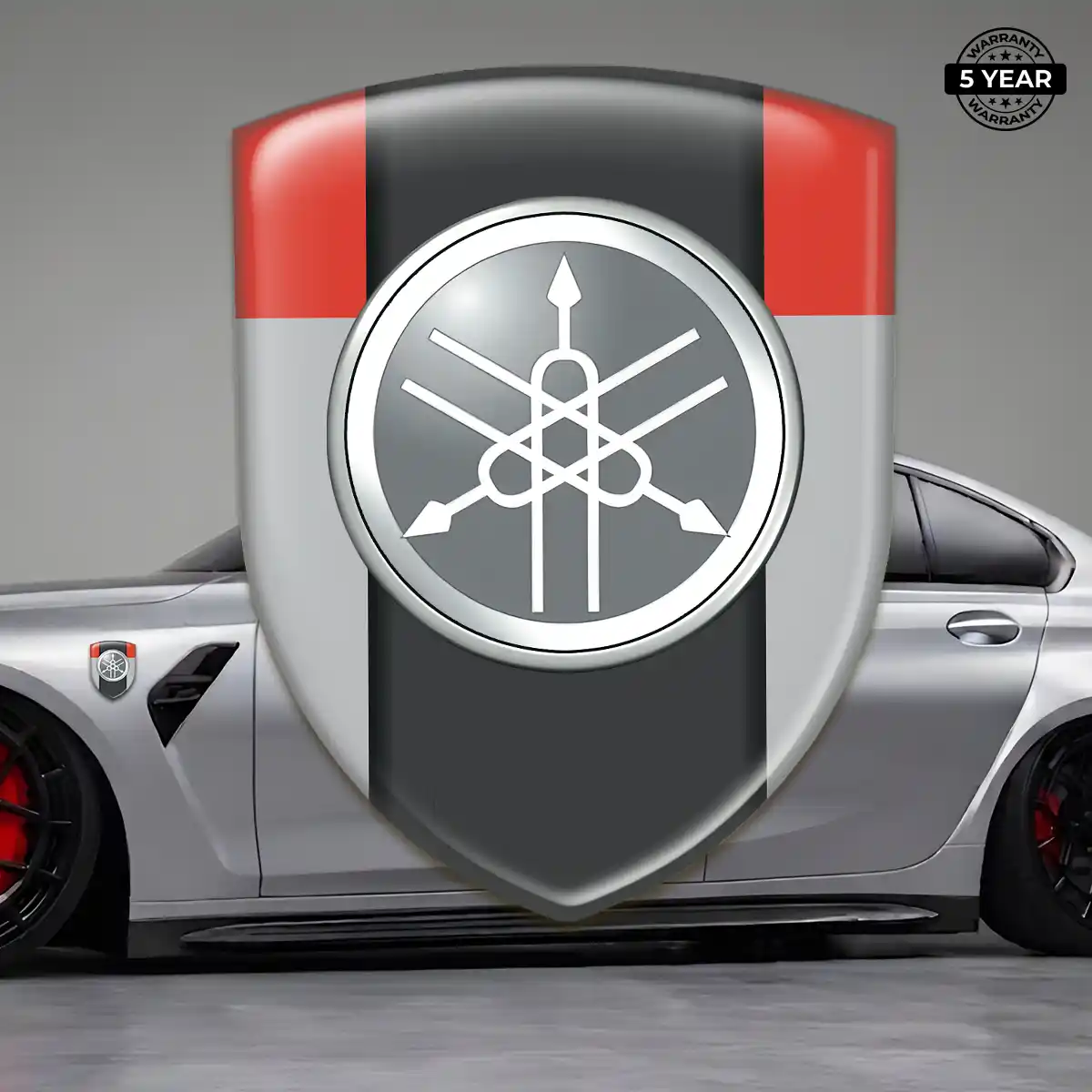 Yamaha 3D Badge Sticker Cabin Style