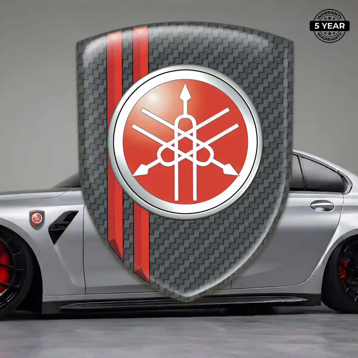 Yamaha 3D Badge Sticker Elite Finish
