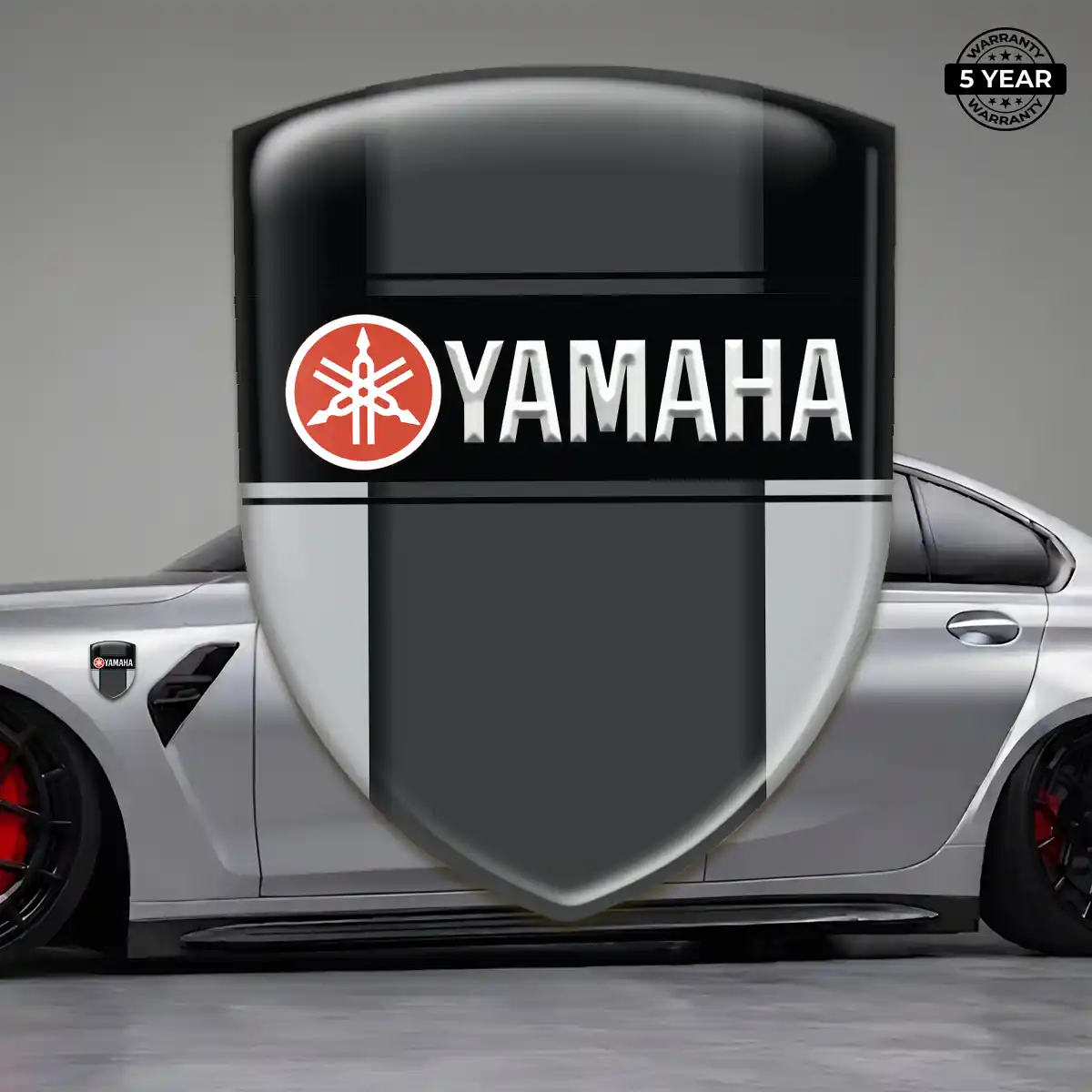 Yamaha 3D Badge Sticker Exterior Luxe