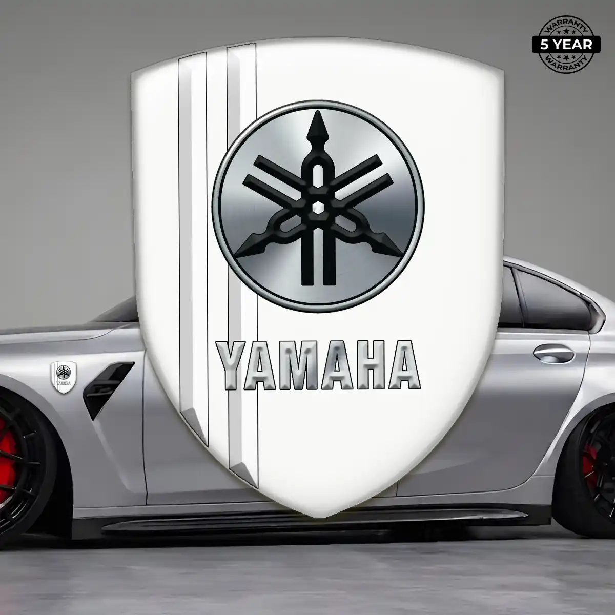 Yamaha 3D Badge Sticker Interior Luxe