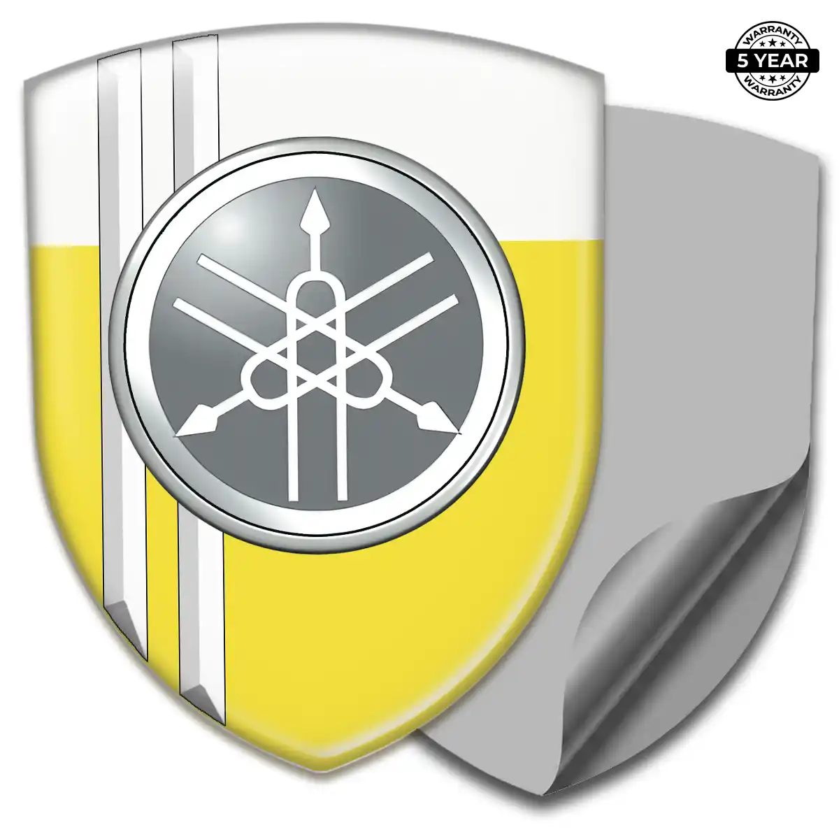 Yamaha 3D Badge Sticker Outer Style