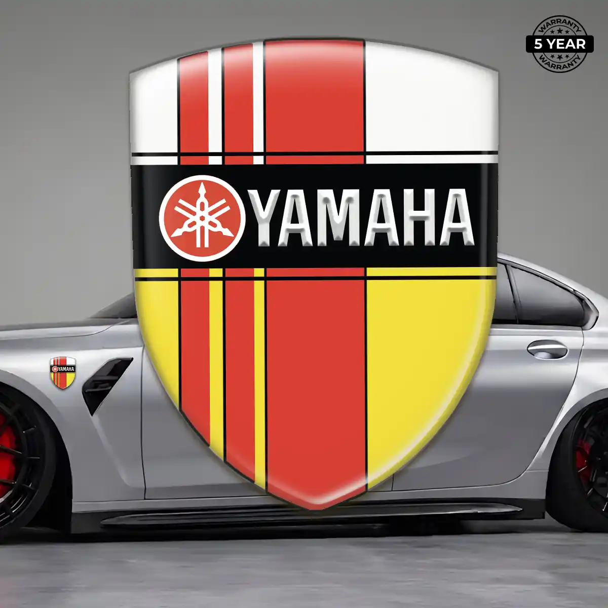 Yamaha 3D Badge Sticker Performance Style