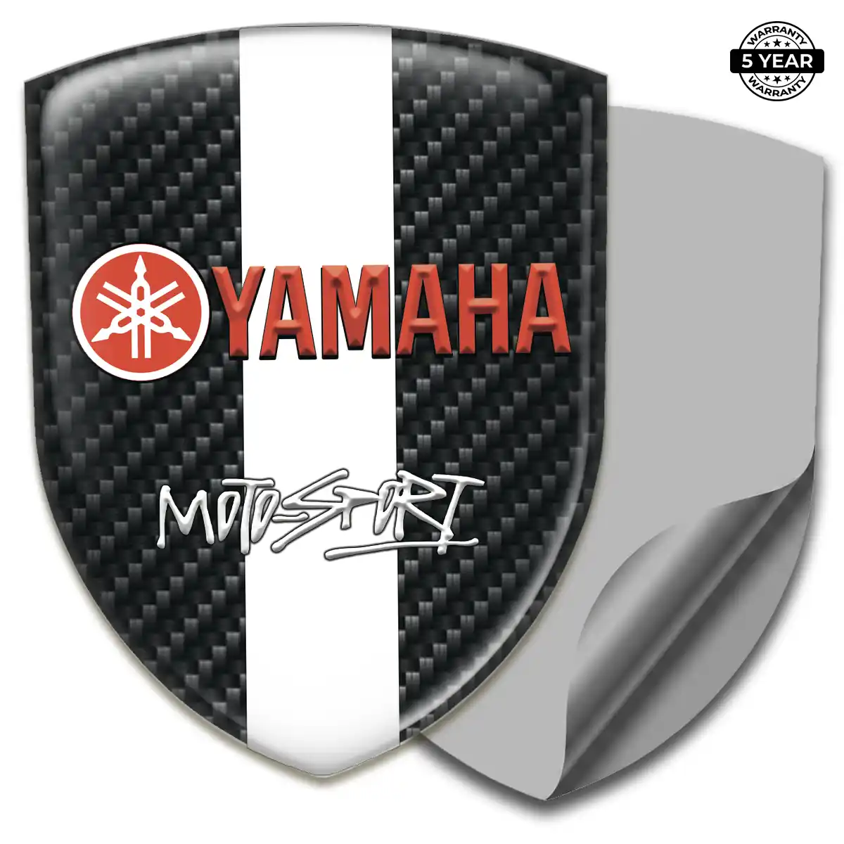 Yamaha 3D Badge Sticker Premium Dome