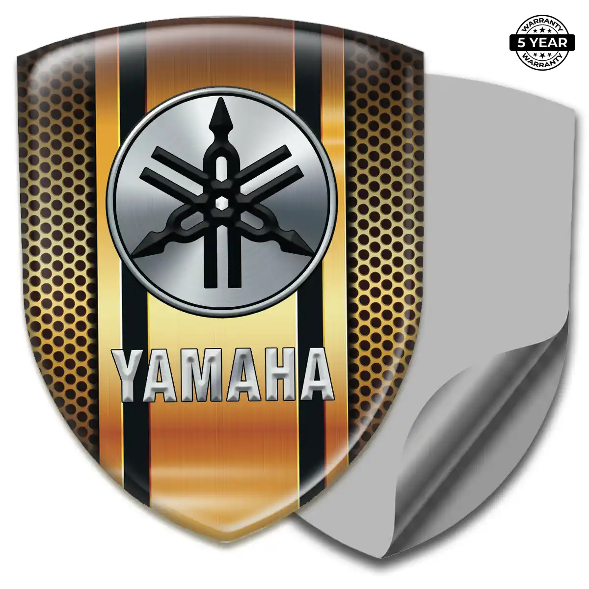 Yamaha 3D Badge Sticker Resin Luxe