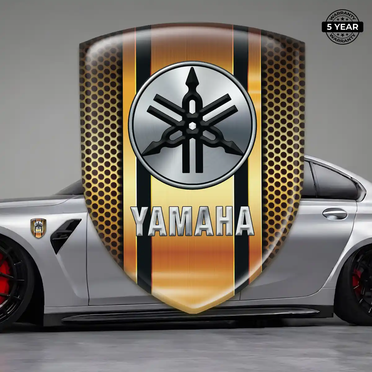 Yamaha 3D Badge Sticker Resin Luxe