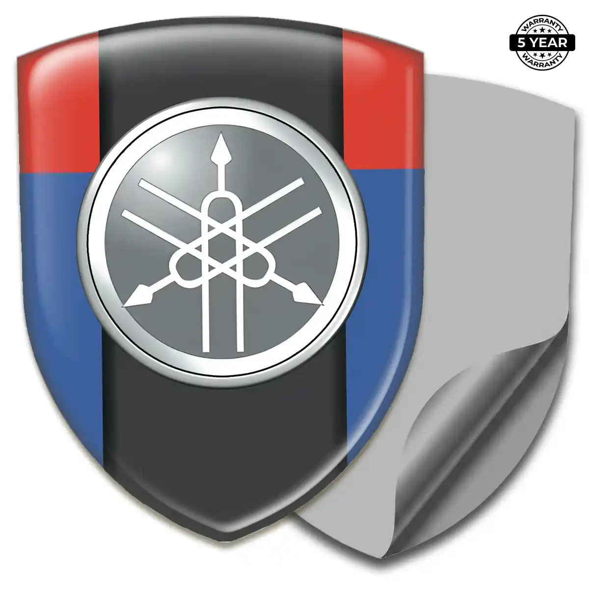 Yamaha 3D Badge Sticker Signature Grade