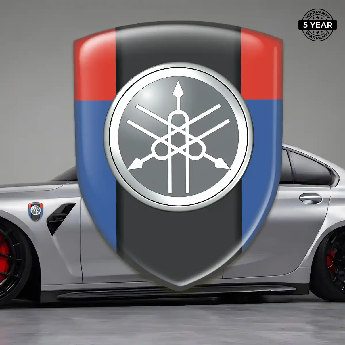 Yamaha 3D Badge Sticker Signature Grade