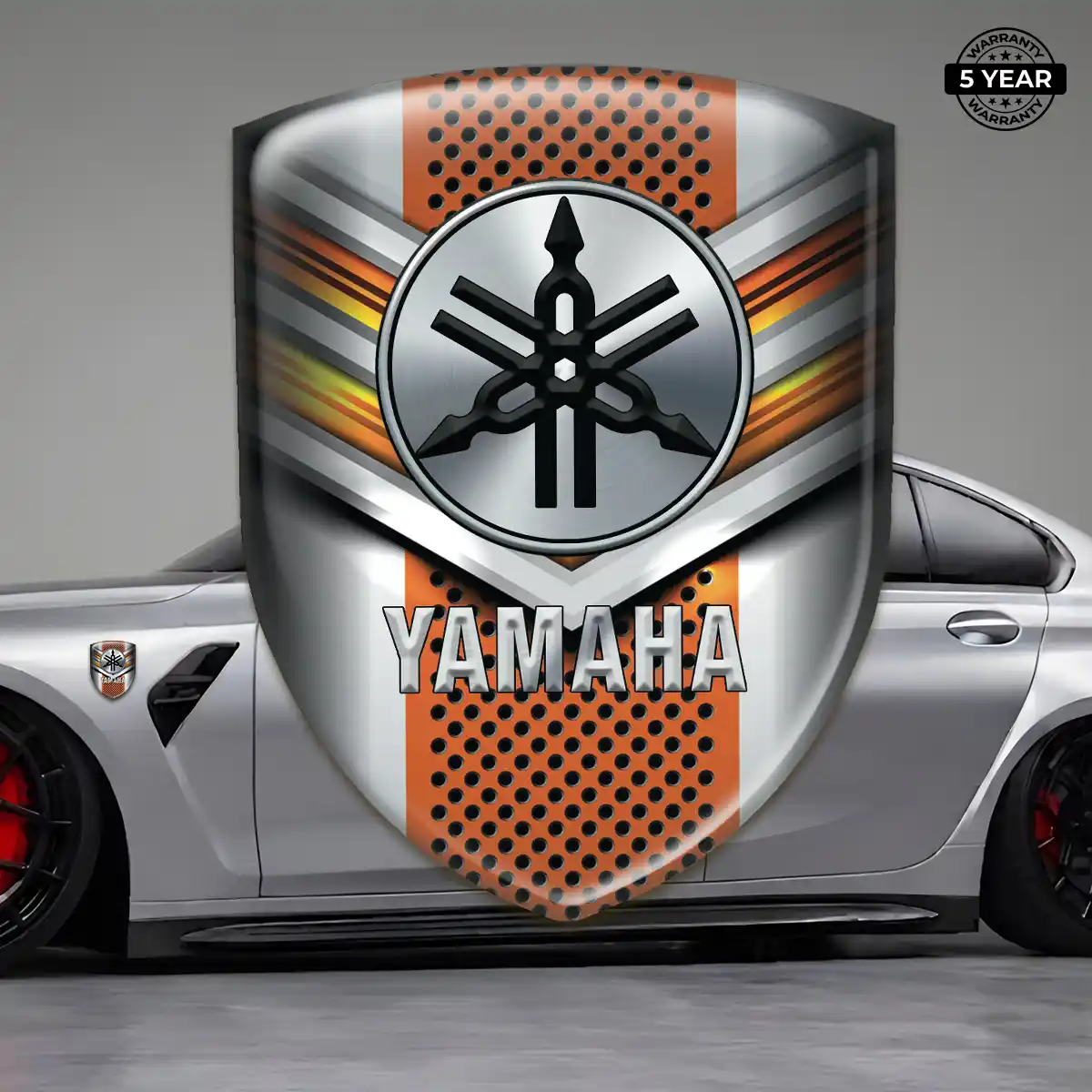 Yamaha 3D Badge Sticker Street Tuning