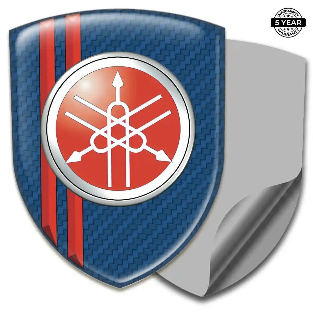Yamaha 3D Domed Sticker Auto Tuning