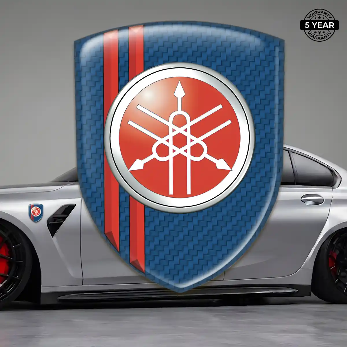 Yamaha 3D Domed Sticker Auto Tuning