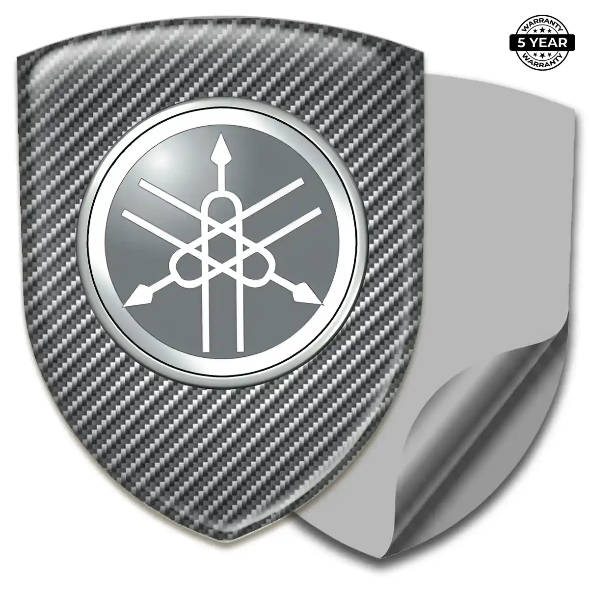 Yamaha 3D Domed Sticker Elite Finish
