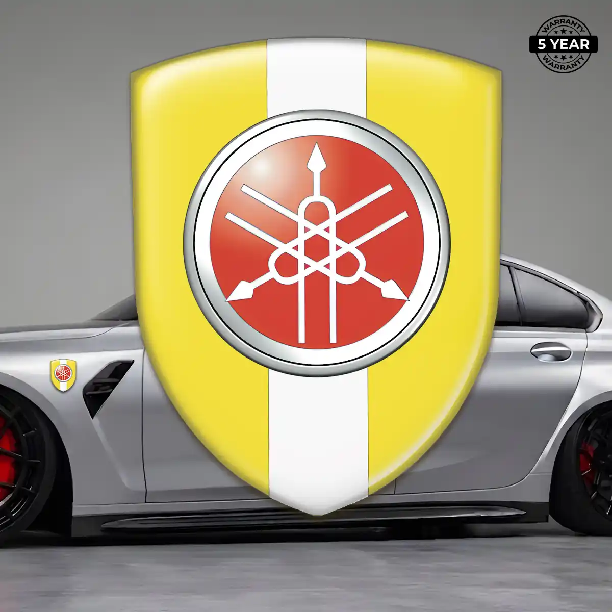 Yamaha 3D Domed Sticker Exterior Luxe