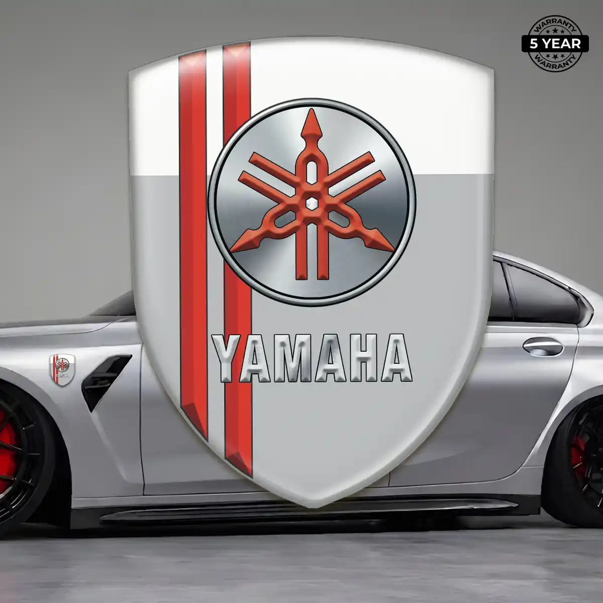 Yamaha 3D Domed Sticker Interior Luxe