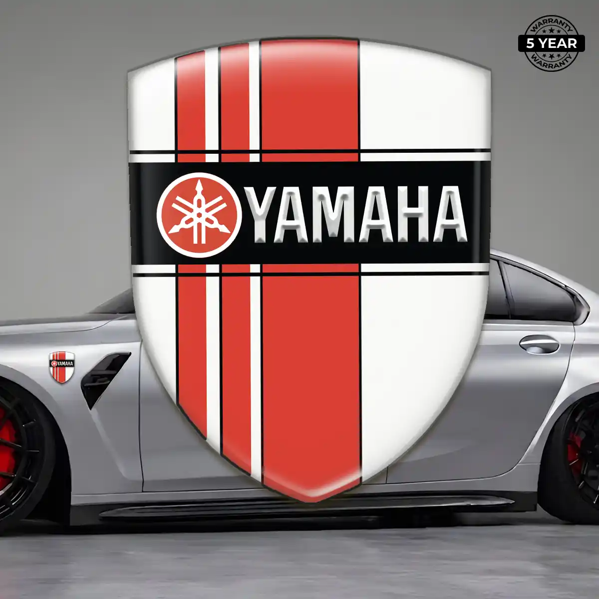 Yamaha 3D Domed Sticker Marked Edition
