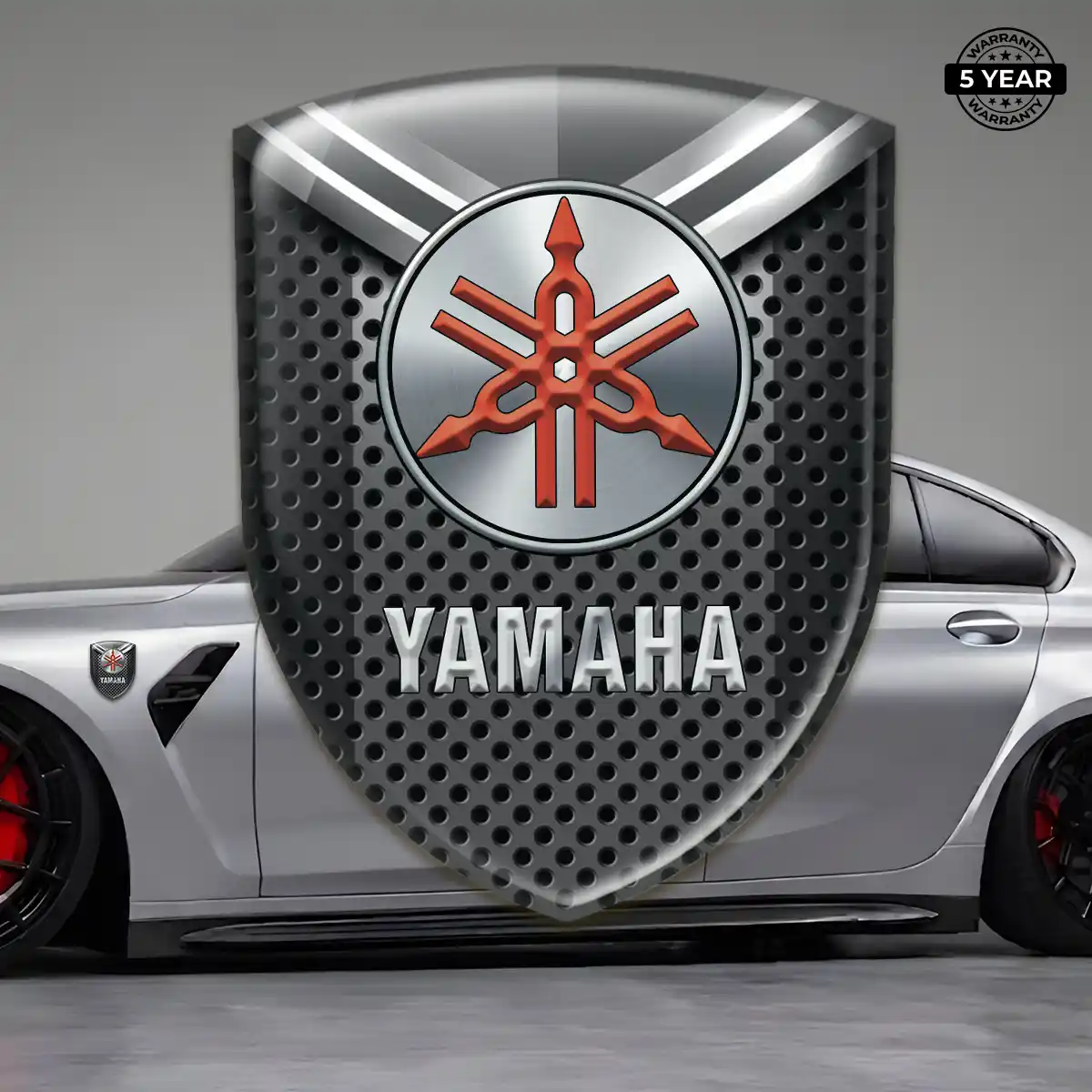 Yamaha 3D Domed Sticker Outer Style