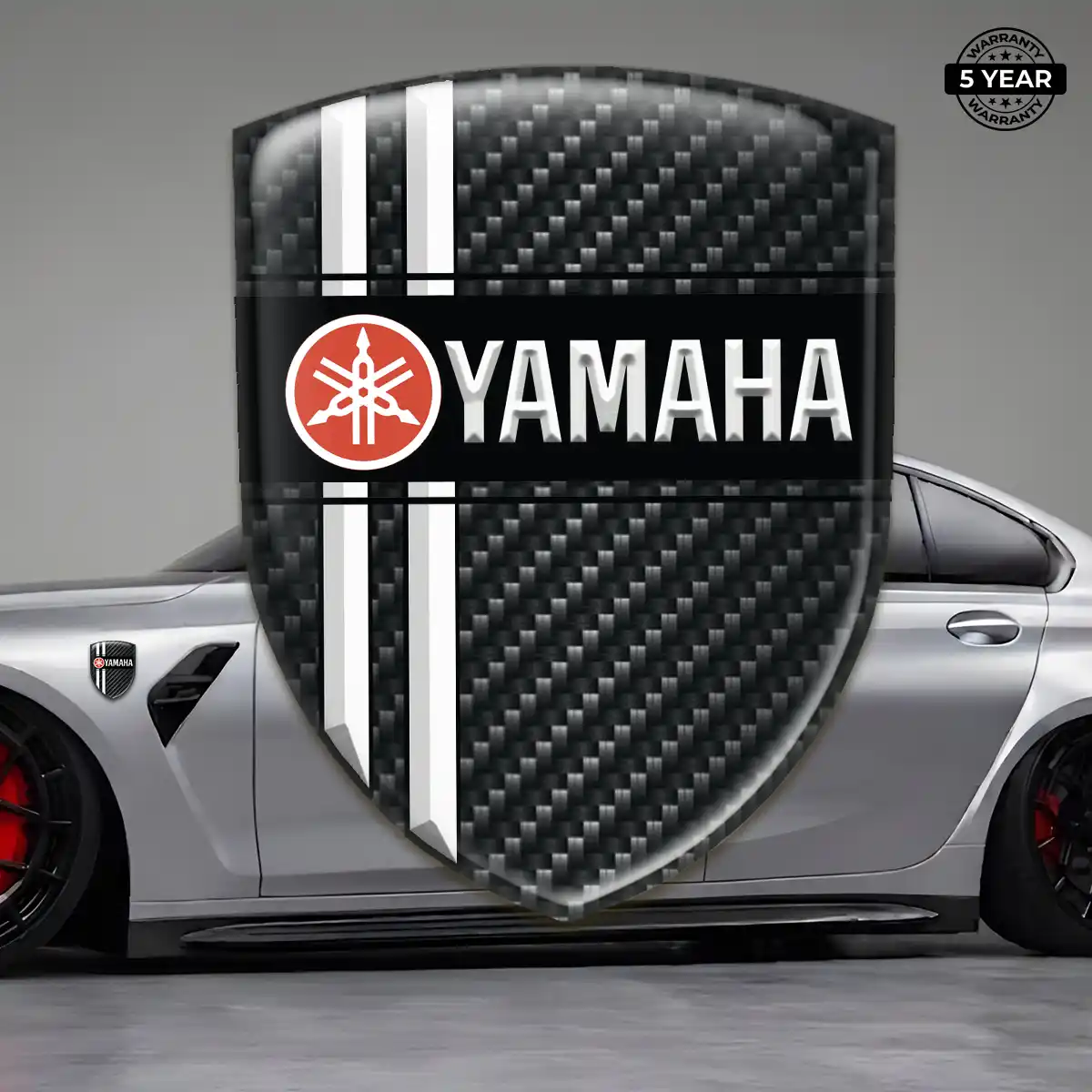 Yamaha 3D Domed Sticker Performance Style