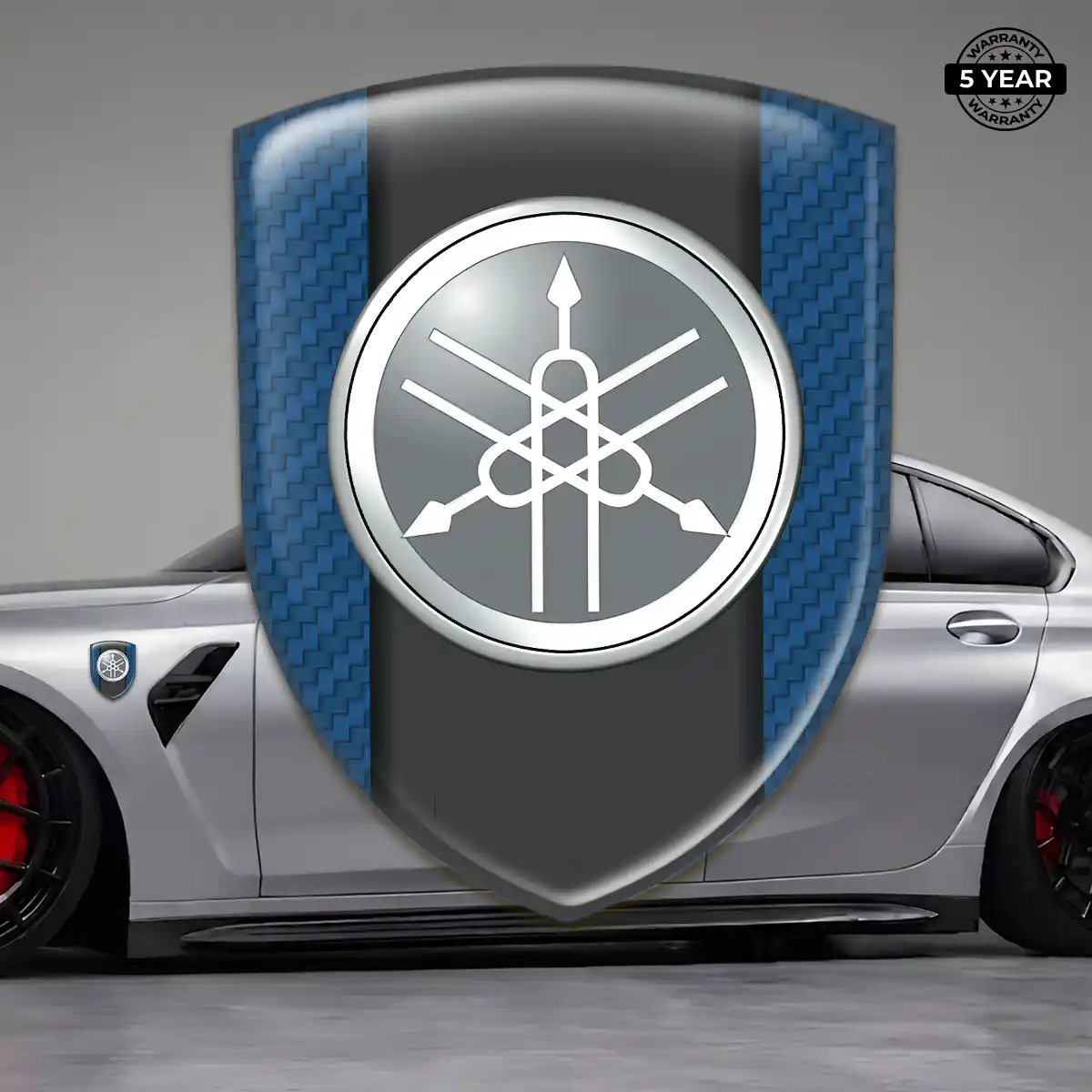 Yamaha 3D Domed Sticker Premium Dome