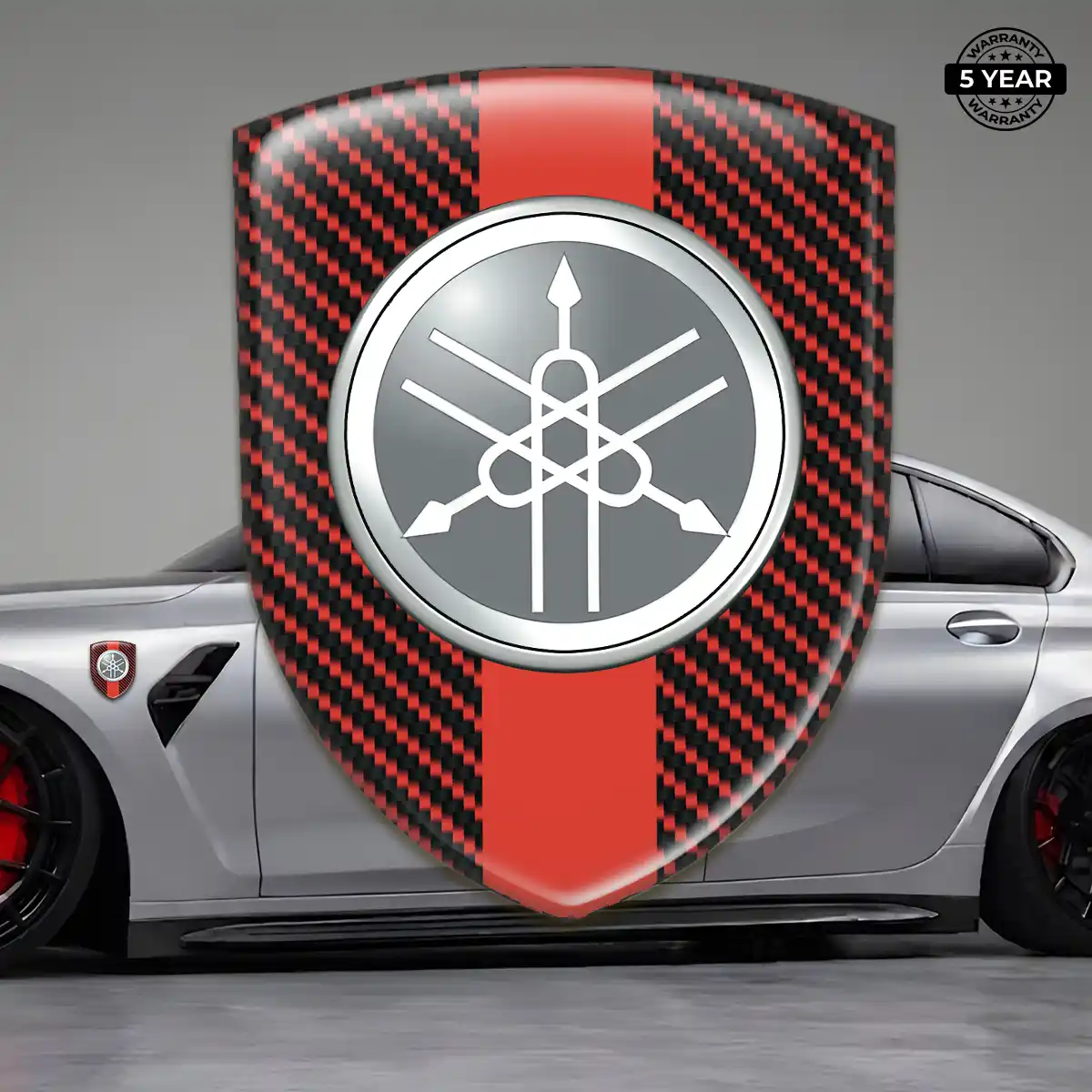 Yamaha 3D Domed Sticker Resin Elite