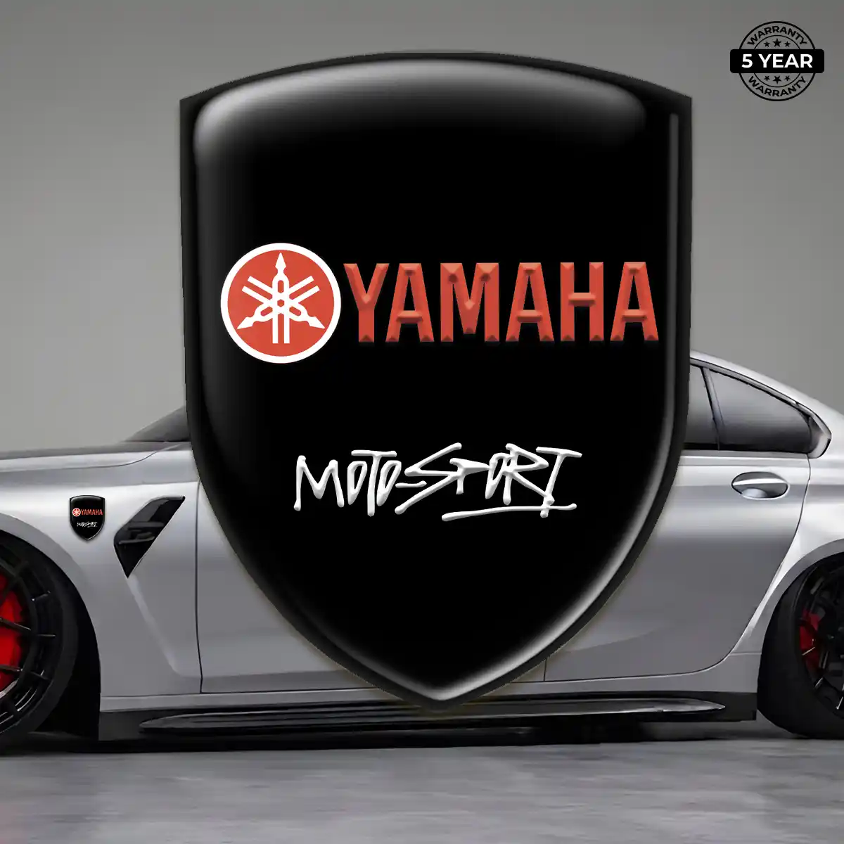 Yamaha 3D Domed Sticker Street Tuning