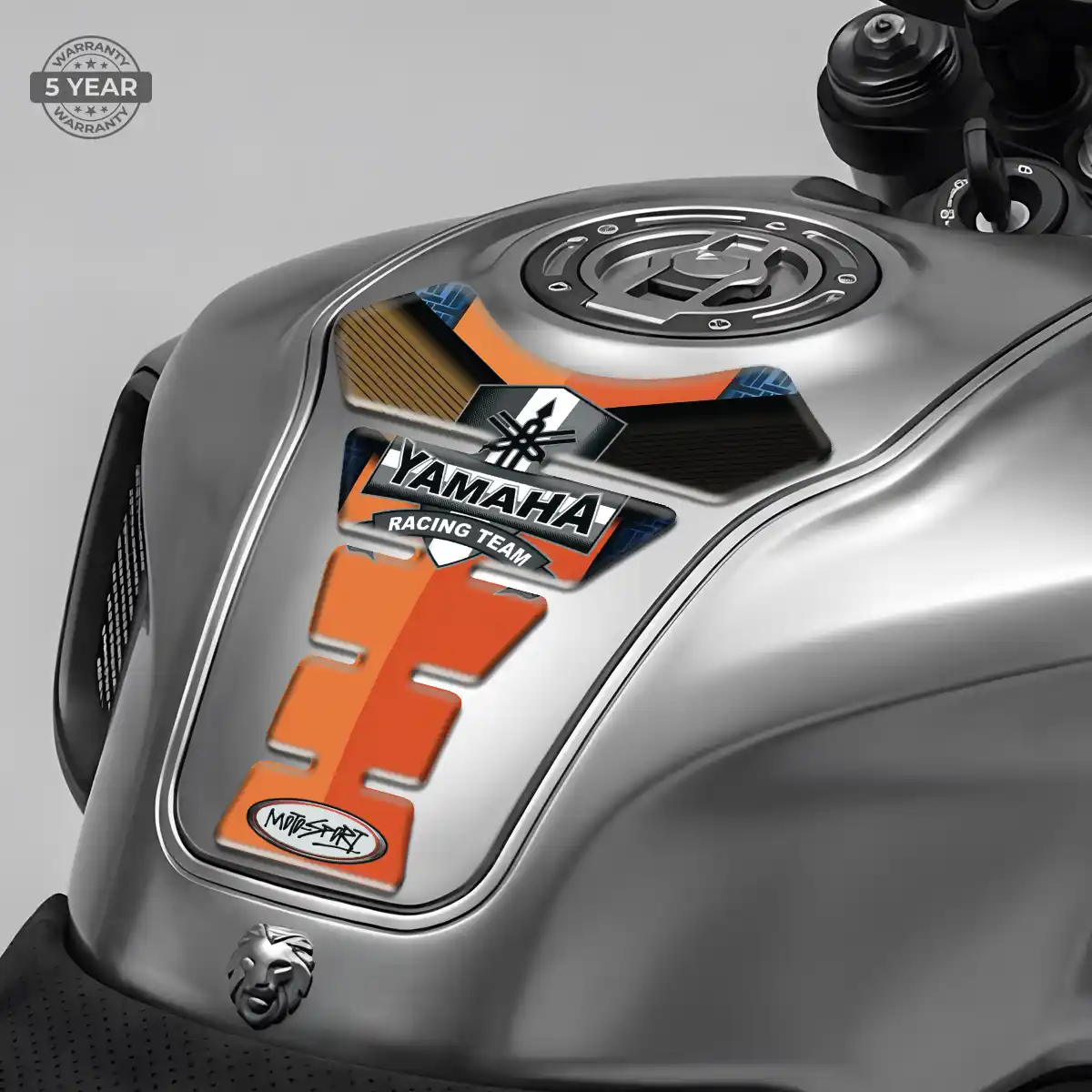 Yamaha 3D Domed Tank Pad Refined Design