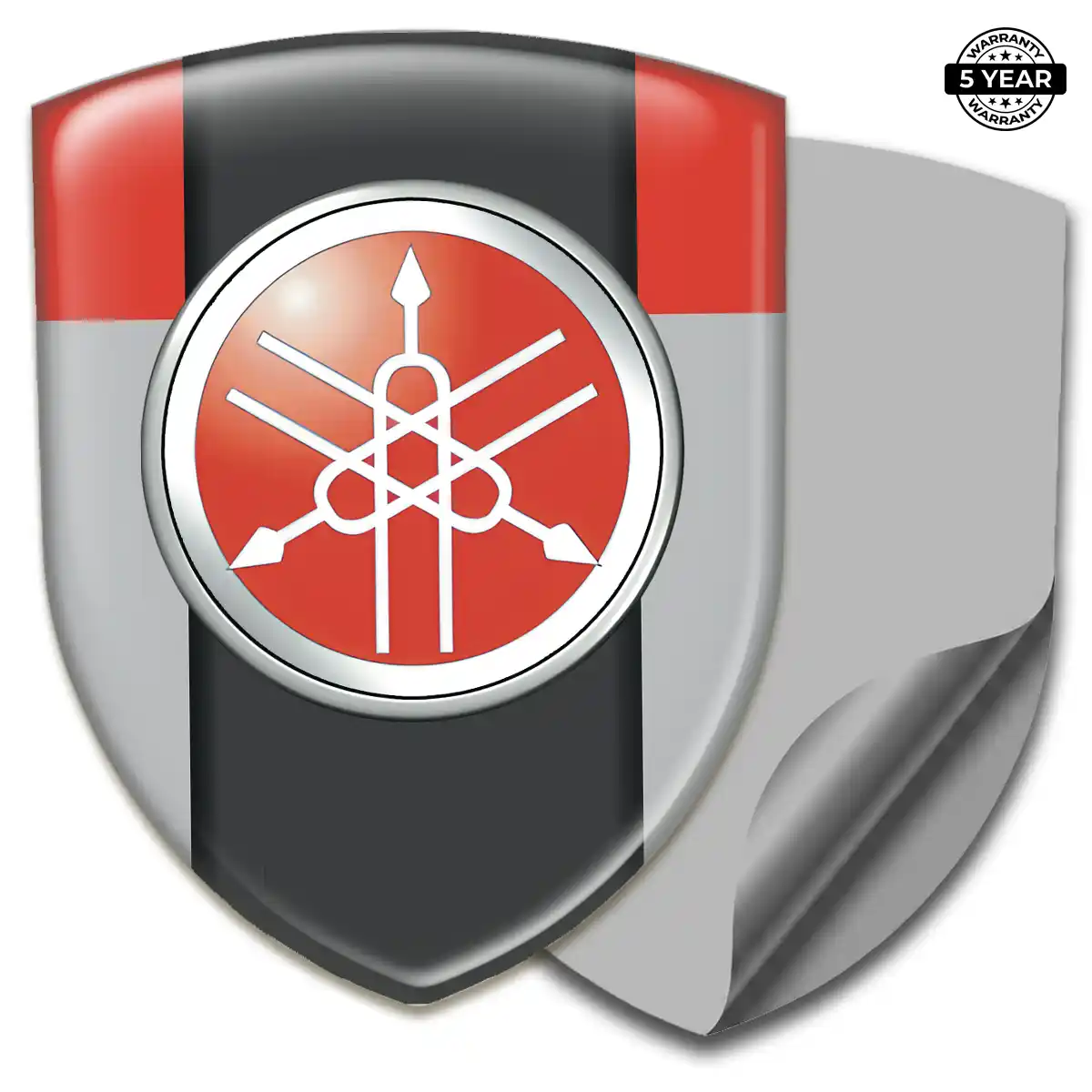 Yamaha 3D Emblem Sticker Auto Tuning
