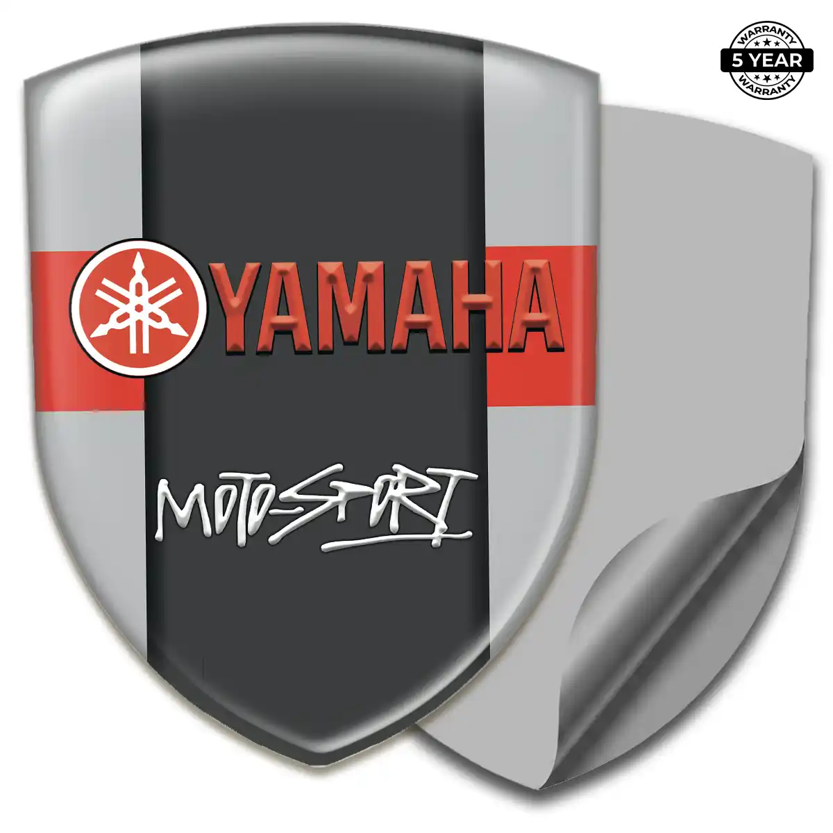 Yamaha 3D Emblem Sticker Branded Line