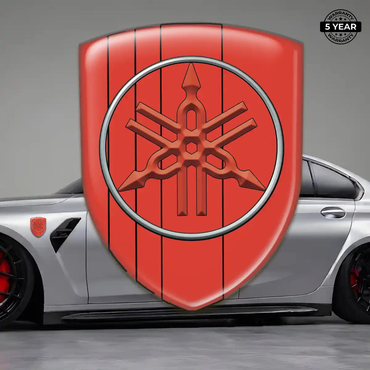 Yamaha 3D Emblem Sticker Cabin Style