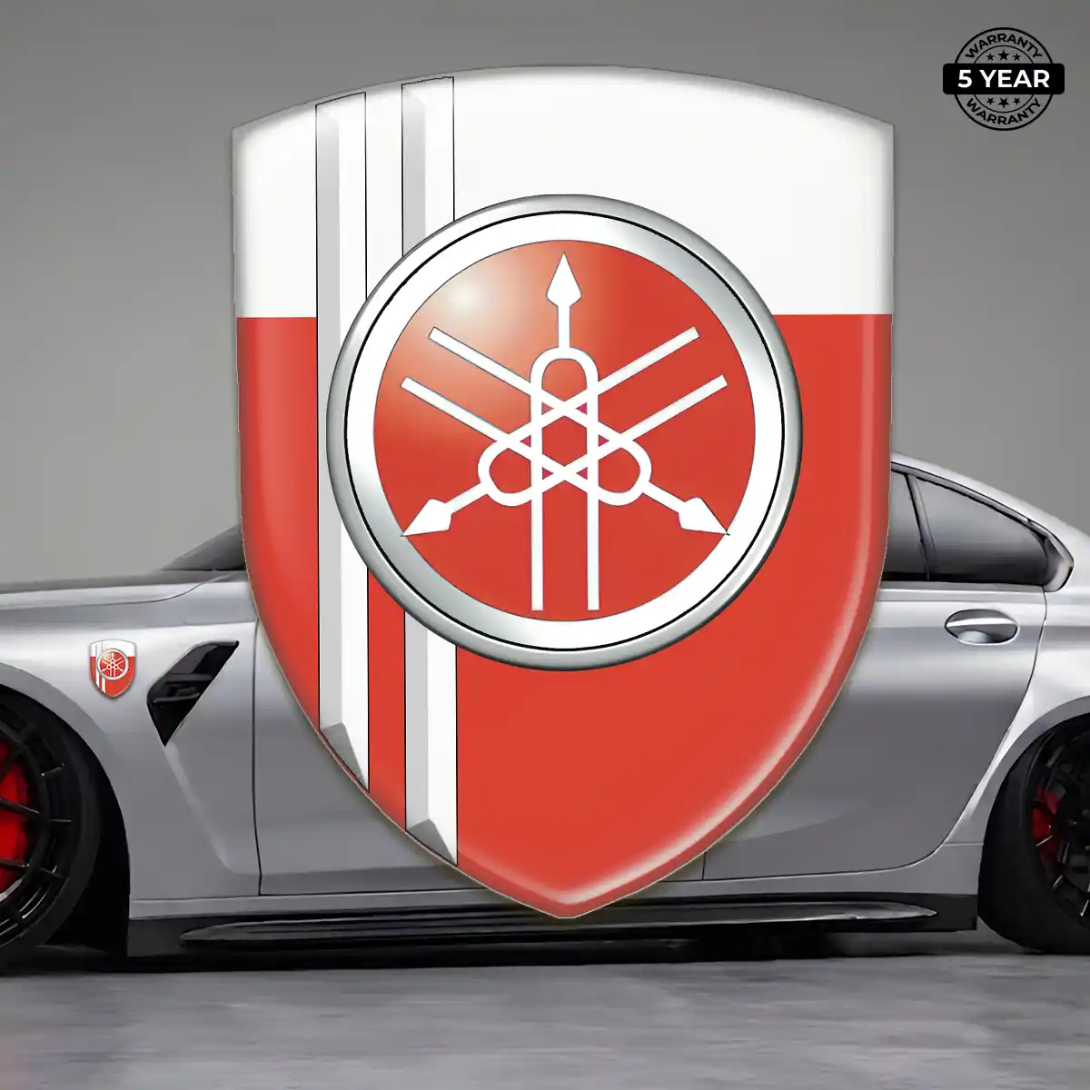 Yamaha 3D Emblem Sticker Exterior Luxe