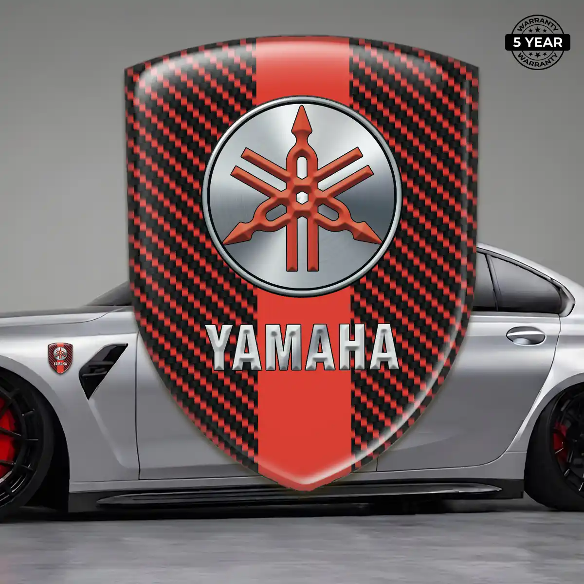 Yamaha 3D Emblem Sticker Opulent Line
