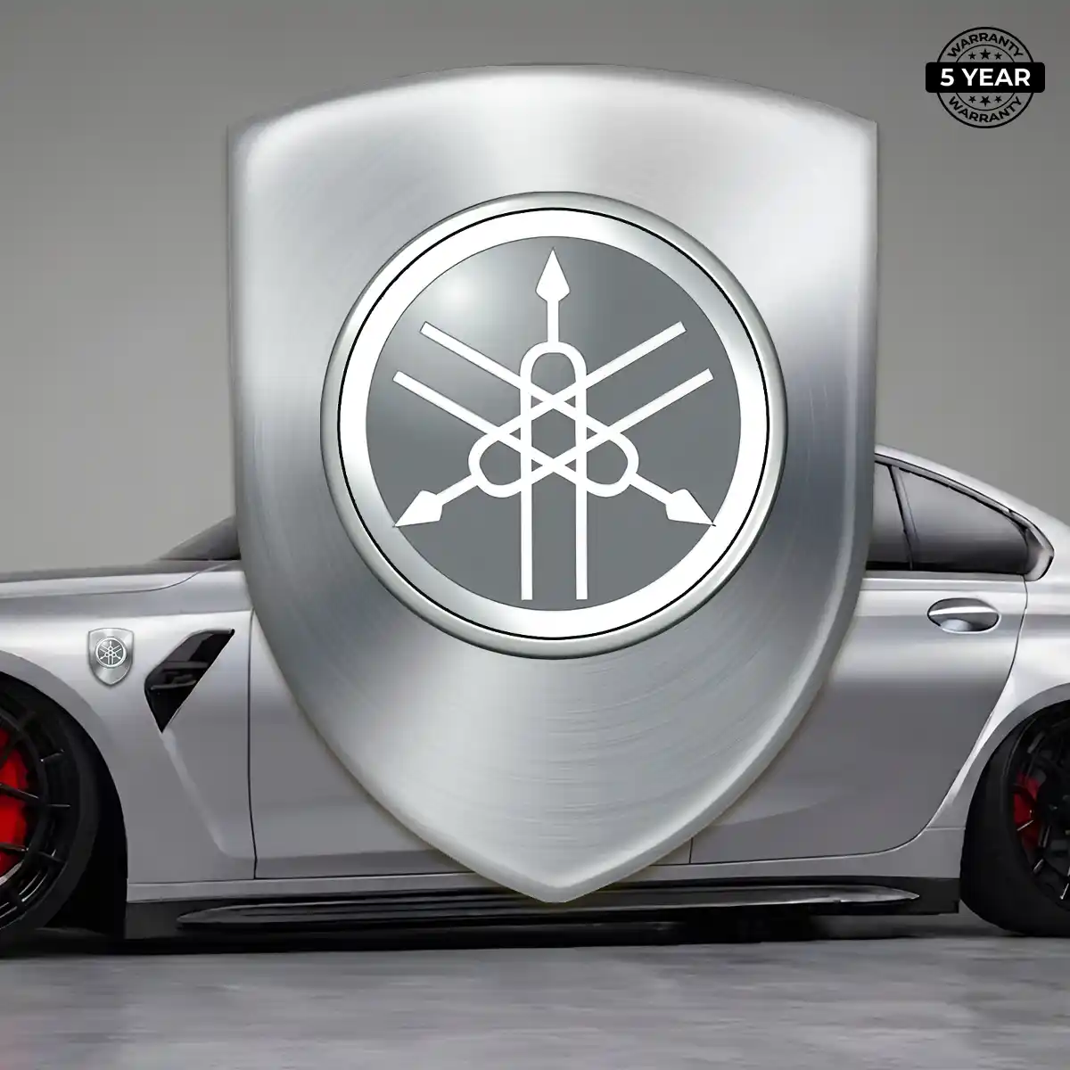 Yamaha 3D Emblem Sticker Outer Style