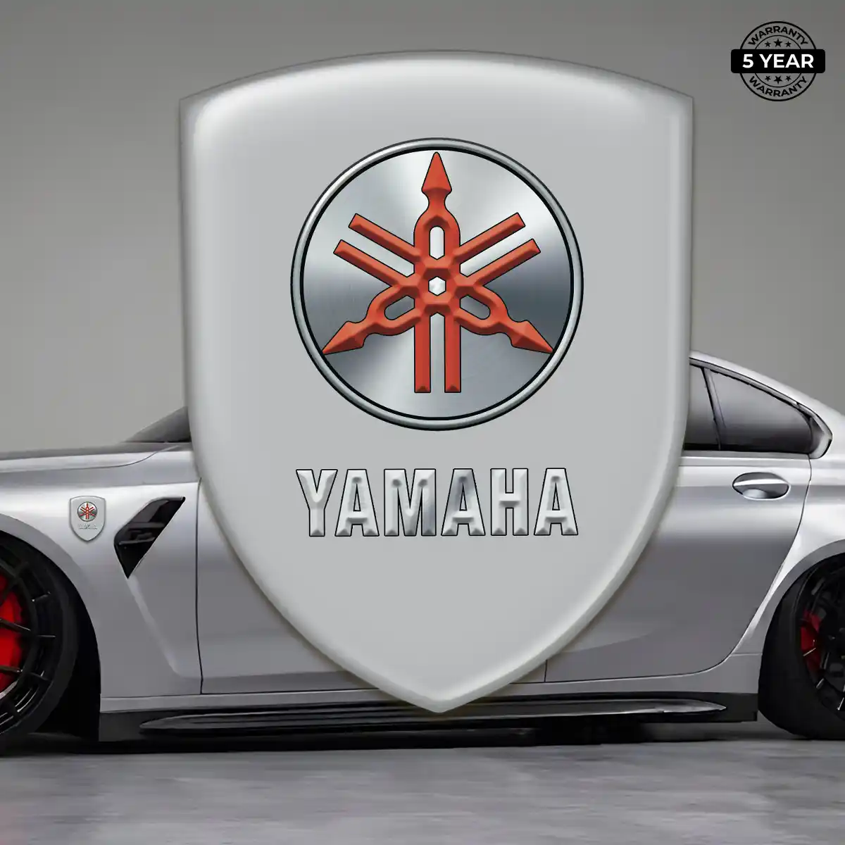 Yamaha 3D Emblem Sticker Performance Style