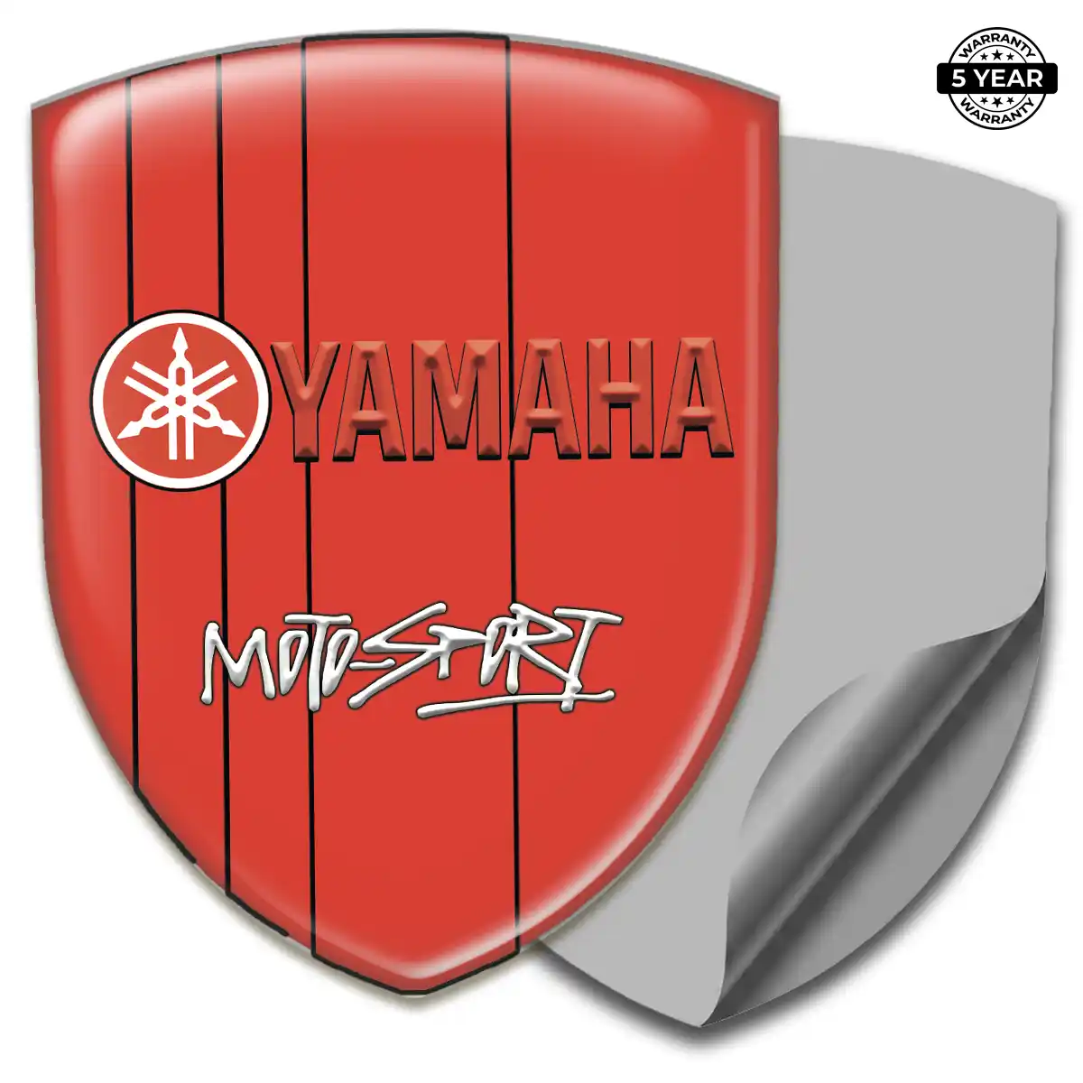 Yamaha 3D Emblem Sticker Premium Dome