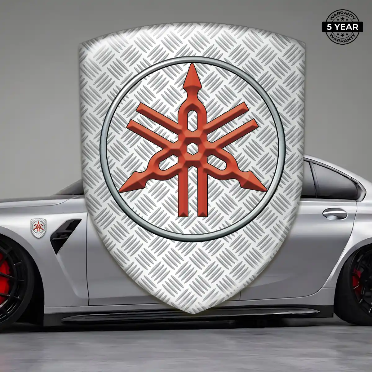 Yamaha 3D Emblem Sticker Refined Design