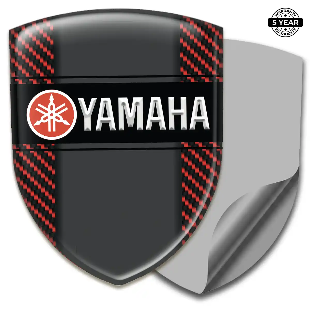 Yamaha 3D Emblem Sticker Resin Elite
