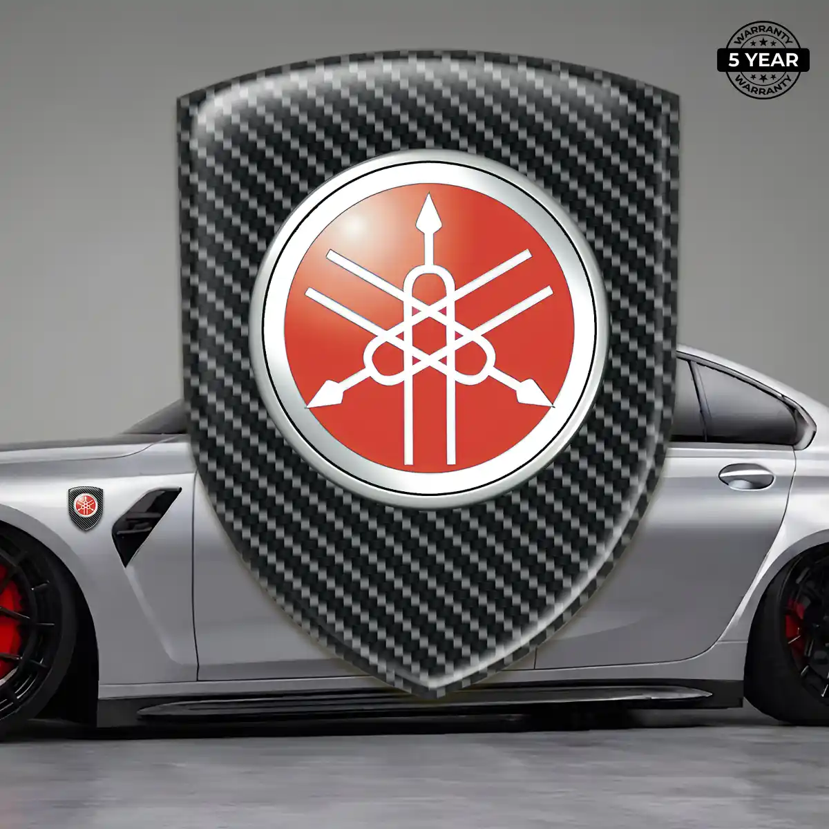 Yamaha 3D Emblem Sticker Signature Edition